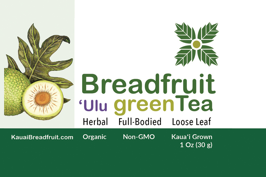 Breadfruit Tea - 1 Oz (30 g) | breadfruitTeaLabel_single_v008.jpg